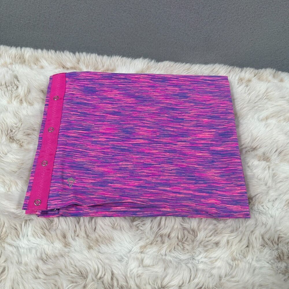 Ivivva Vinyasa Scarf Lululemon Village Chill Scarf Pink Purple Snap Closure Wrap